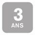3 ans garantie